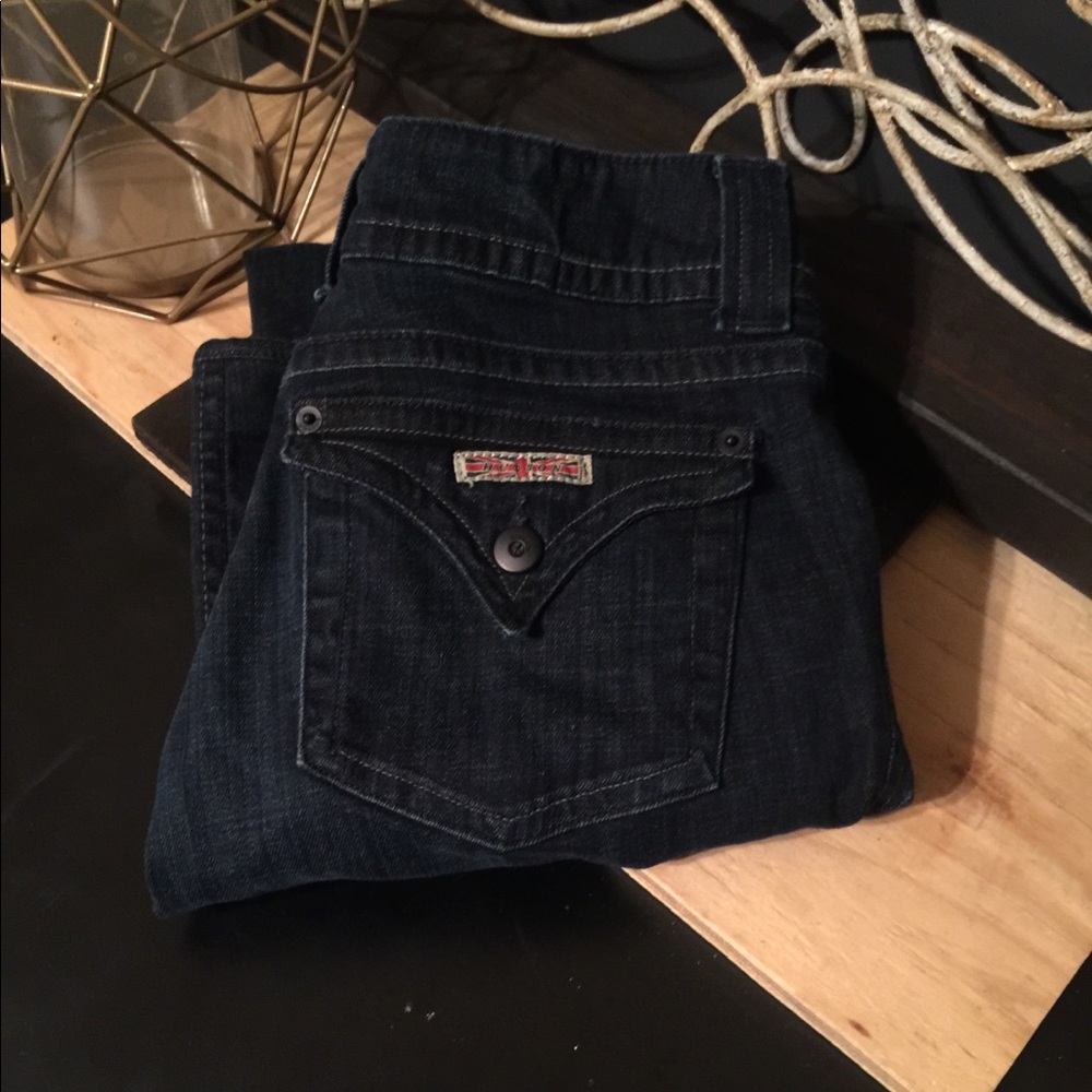 **SOLD**Dark blue denim Hudson jeans size 29